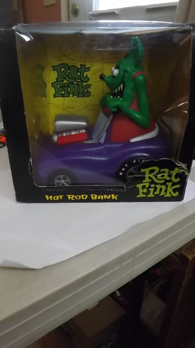 Rat Fink Purple Hot Rod Bank Funko | eBay