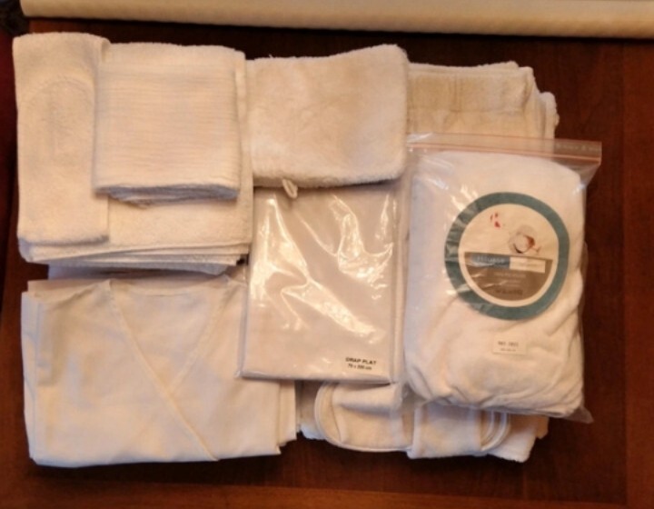 Linge Cap Bp Bacpro Esthétique en éponge de coton peigné