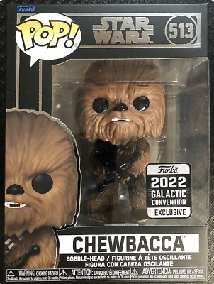 Funko POP! スター・ウォーズ セレブレーション2022限定チューバッカ Funko Pop! Chewbacca 2022 Galactic Convention Exclusive In Hand +