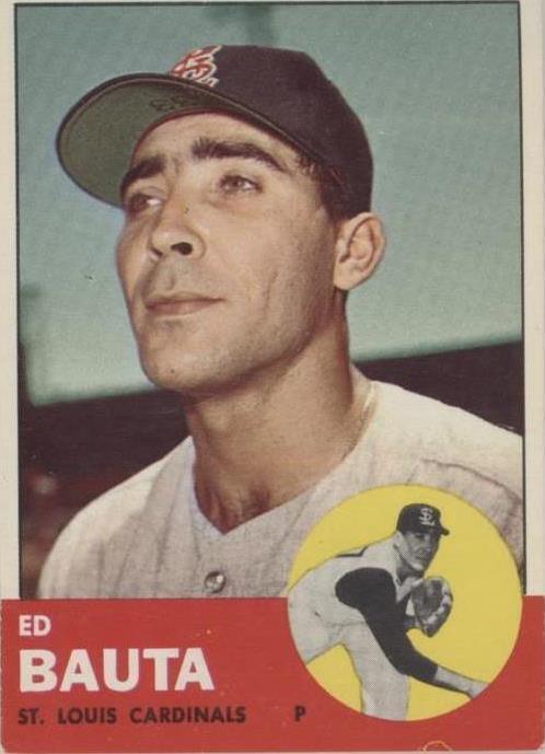 1963 Topps - Ed Bauta #336 - 1 of 1