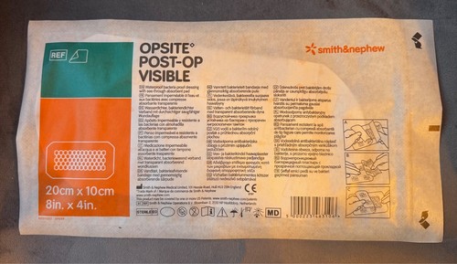 OPSITE POST-OP VISIBLE 10 x 20 cm OP Pflaster durchsichtig & wasserfest !Dusche! - Bild 2 von 2