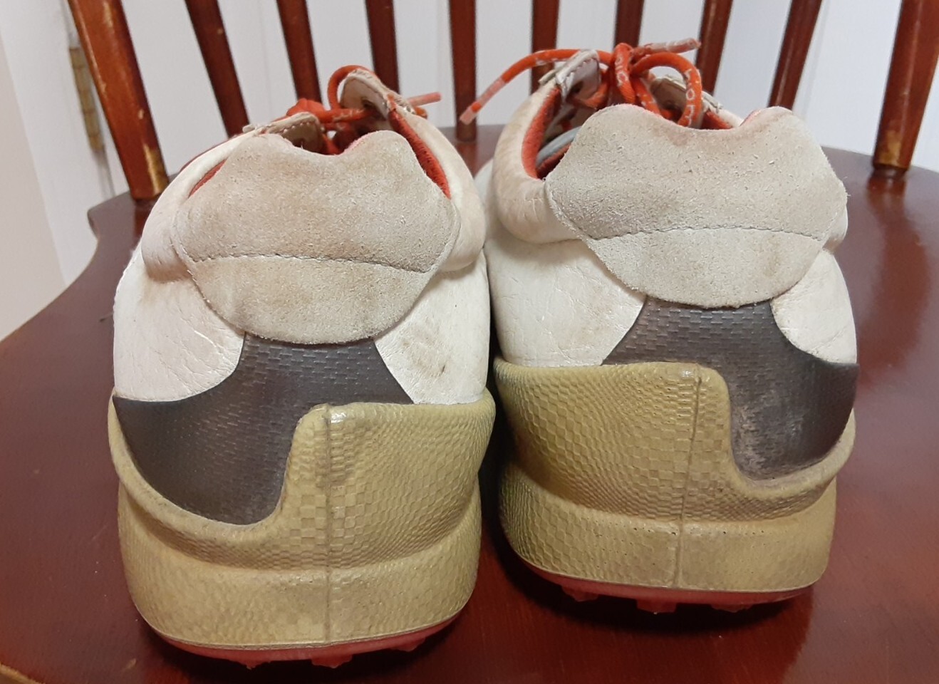 Ecco Mens Biom Natural Motion Yak Leather Spikeless Golf Shoes EU 44 US 10