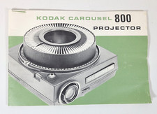 Genuine Kodak Carousel 800 Slide Projector Instruction Manual