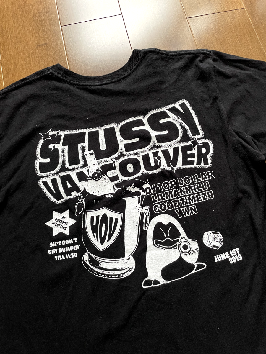Stussy Vancouver HOV T-Shirt Men's Medium | eBay