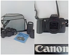 Canon EOS Rebel G Camera 35mm Film Bundle As Is For Parts #J2746