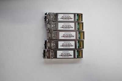 Lot of*5 RINCON SFP-10G-SR-RT 850nm 300m MMF DOM CISCO Compatible Optical Modul