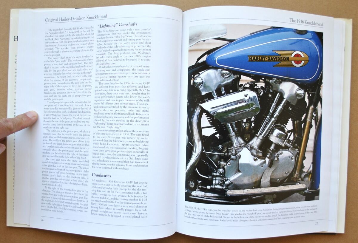 Original Harley Davidson Knucklehead Restorers Guide Manual Original Harley Davidson Knucklehead Restorers Guide Manual