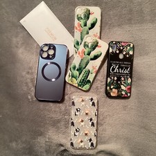 Lot of 5 Phone Cases Various Types  Designs All New. SEE DESCRIPTION