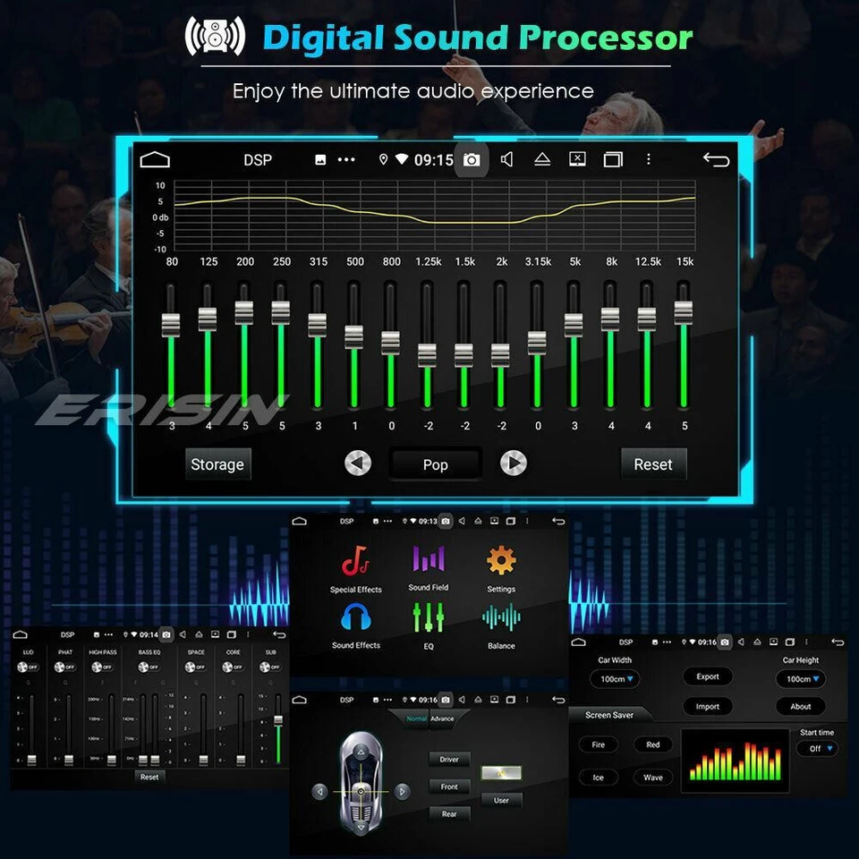 9" 64GB DAB+Android 11 Autoradio GPS 4G Mercedes A/B Klasse W169 W245 VW Crafter - Bild 3 von 4