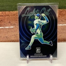 Walker Buehler 2022 Donruss Optic Lights Out #LO-11 Dodgers