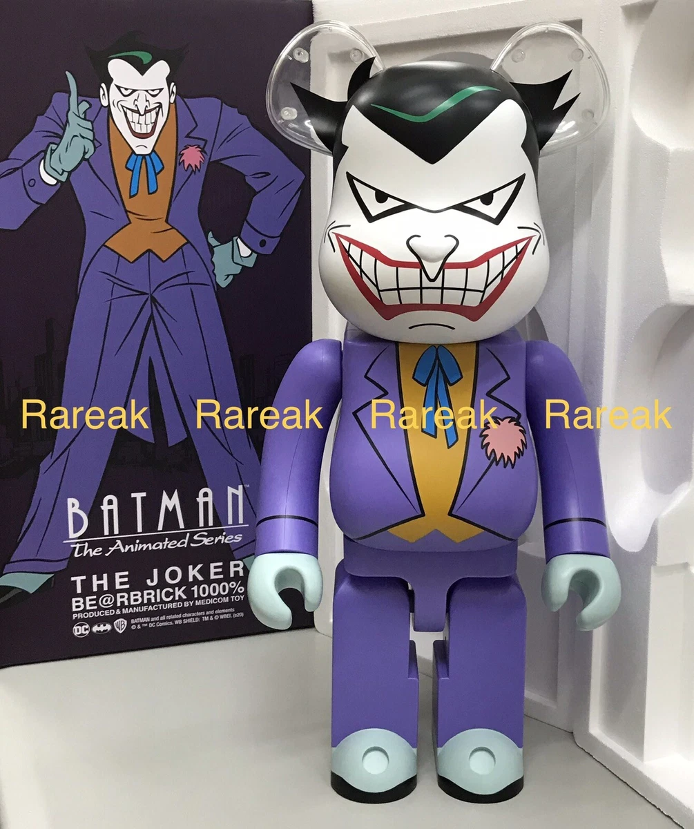 Medicom Bearbrick Joker the DC Comics Animated 1000% Be@rbrick