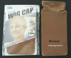 2 PCS  Dream DELUXE Wig Cap Wig Liner Wig Stocking Cap Weaving Cap Black/Beige