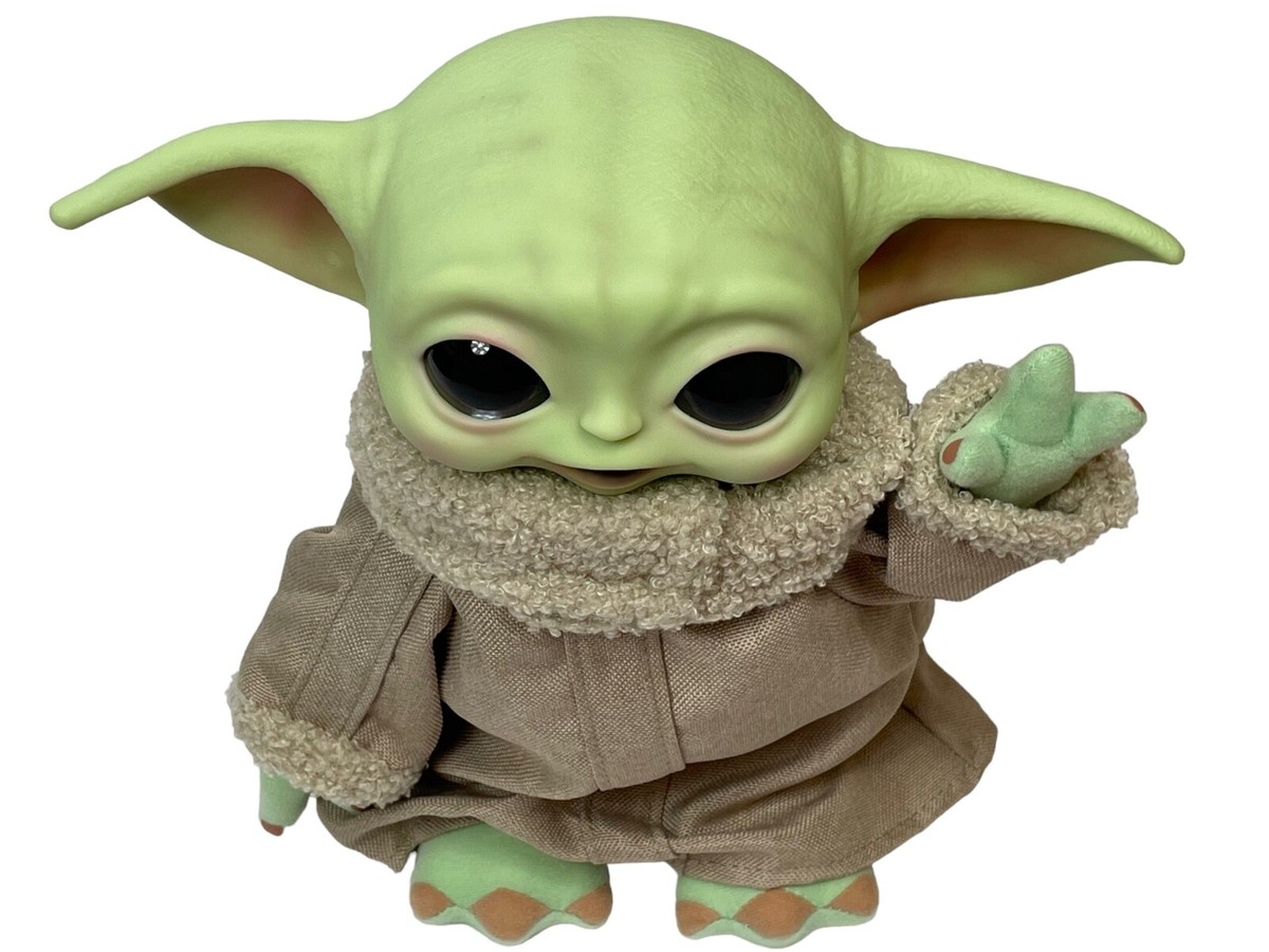 Baby Yoda Star Wars Official Mattel Mandalorian Grogu Talking