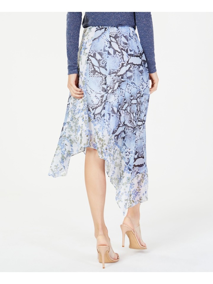 INC Womens Asymmetrical Knee Length Skirt eBay