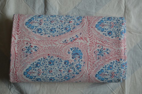 5 Yards Indian Fabric Cotton Handmade Hand Block Fabric Sanganeri Fabric . - Picture 9 of 9