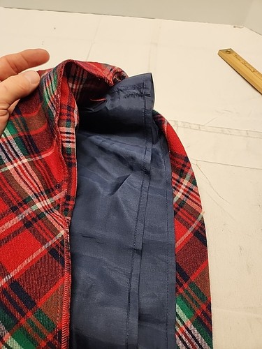 Vineyard Vines girls Wool tartan taffeta skirt -size S(7-8) Style 7R0331 - Picture 6 of 9