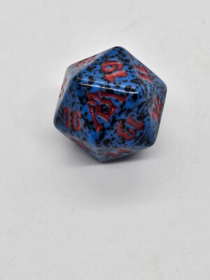 MTG TCG Spindown Life Counter Dragon's Maze Blue/Red Izzet D20