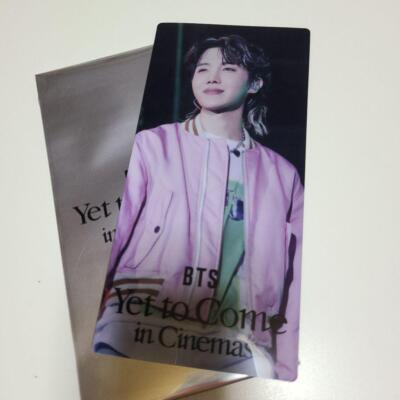 BTS Yet To Come in Cinemas チケットホルダー 7枚 BTS Yet to Come in cinemas Official Ticket Holder rm jin