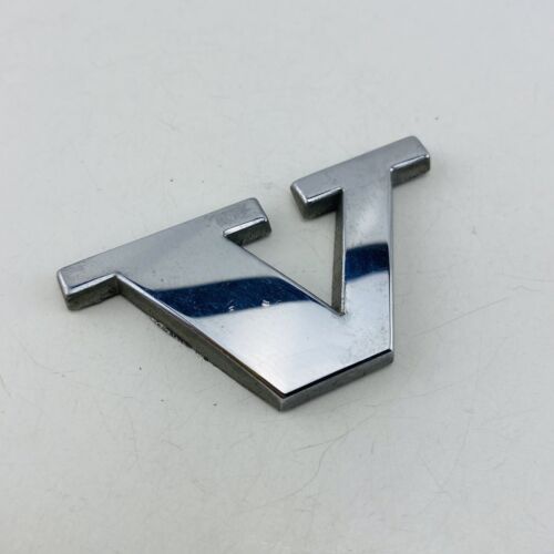 2001-2013 Volvo S60 Emblem Letter Logo Badge Symbol Trunk Rear Chrome OEM E65V-1