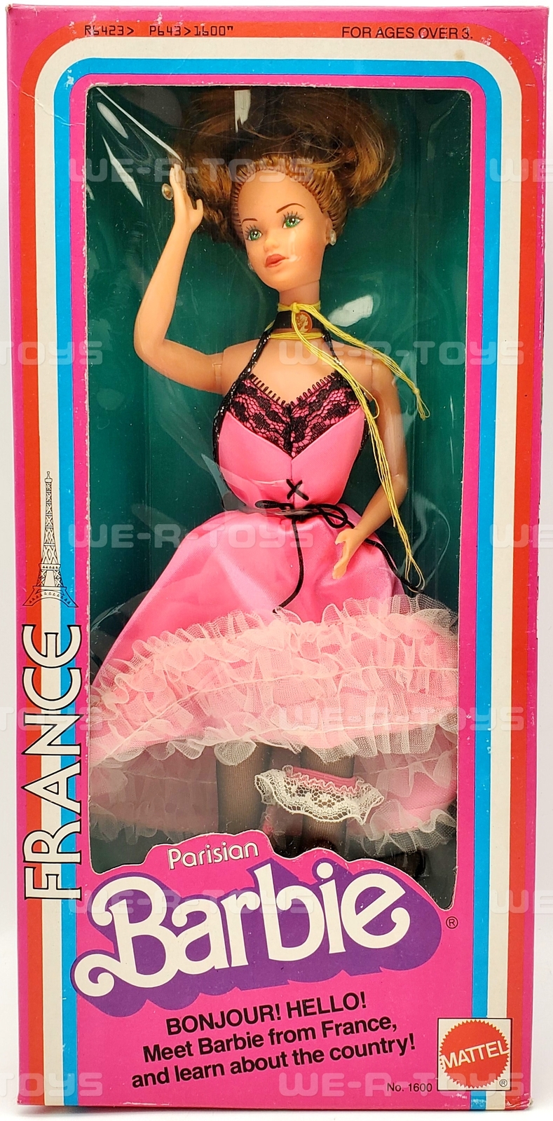 1990 Parisian Barbie Doll - Special Edition Dolls Of The World Collection By Mattel