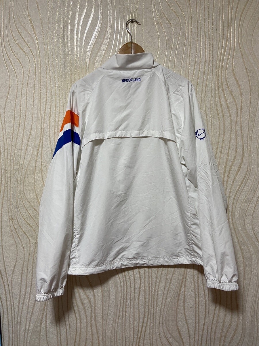 NETHERLANDS 2006 2008 FOOTBALL SOCCER TRACK JACKET NIKE sz NETHERLANDS 2006 2008 FOOTBALL SOCCER TRACK JACKET NIKE sz