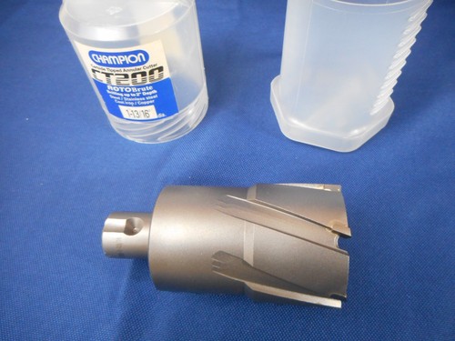 NEW Champion RotoBrute CT200 1-13/16" Carbide Tipped Annular Cutter 2" Depth Bit - Picture 5 of 11