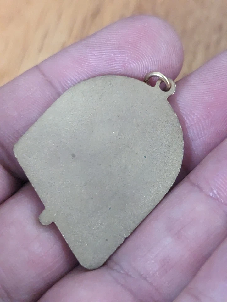 VINTAGE 1985 MLB KANSAS CITY ROYALS WORLD SERIES PRESS CHARM vs CARDINALS A2 - Image 4 of 4