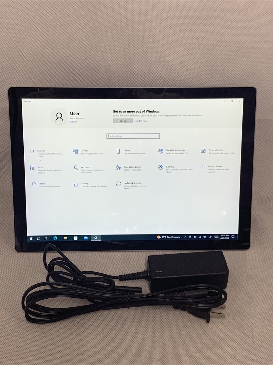 Microsoft Surface Pro 5th Gen 1807 12.3 Microsoft Surface Pro 5th Gen 1807 12.3