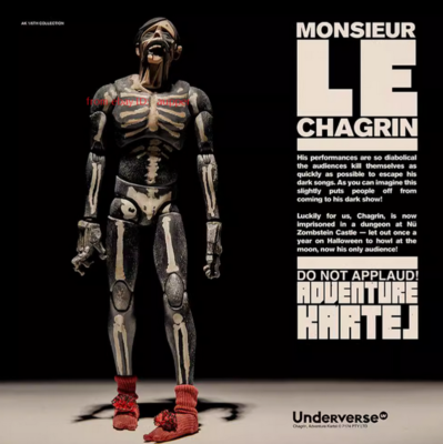 Underverse Adventure Kartel Monsieur Le Chagrin 1/6 Action Figure