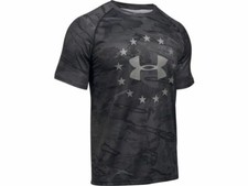Under Armour Men's Freedom Reaper Tech Tee Black MEDIUM NEW W TAG