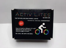 Active Life Bicycle Spoke Lights Fun Accessory for Cool Beach Cruisers