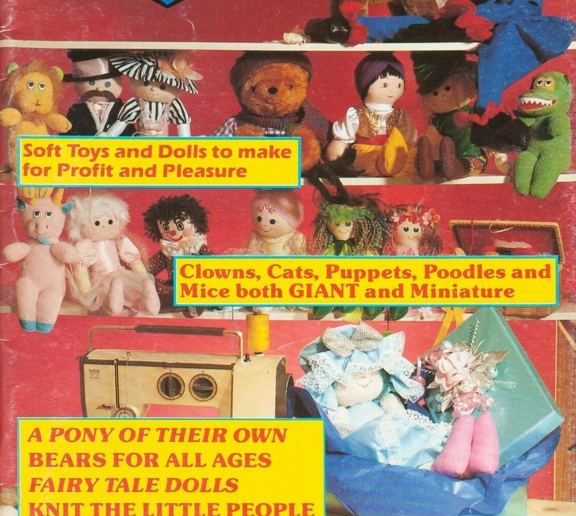 Soft Toymaking Popular Crafts Guide To Sewing Book Toys Dolls Knitting