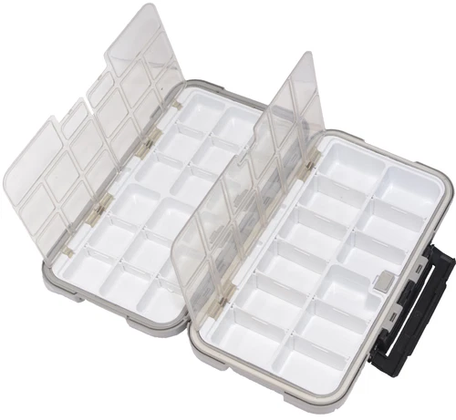 1x Fishing Lure Bait Tackle 2 Layer Storage Box Case Waterproof Compartments NEW - Picture 123 of 150