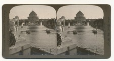St. Louis MO World  s Fair 1904 Festival Hall Stereoview  American Stereoscopic