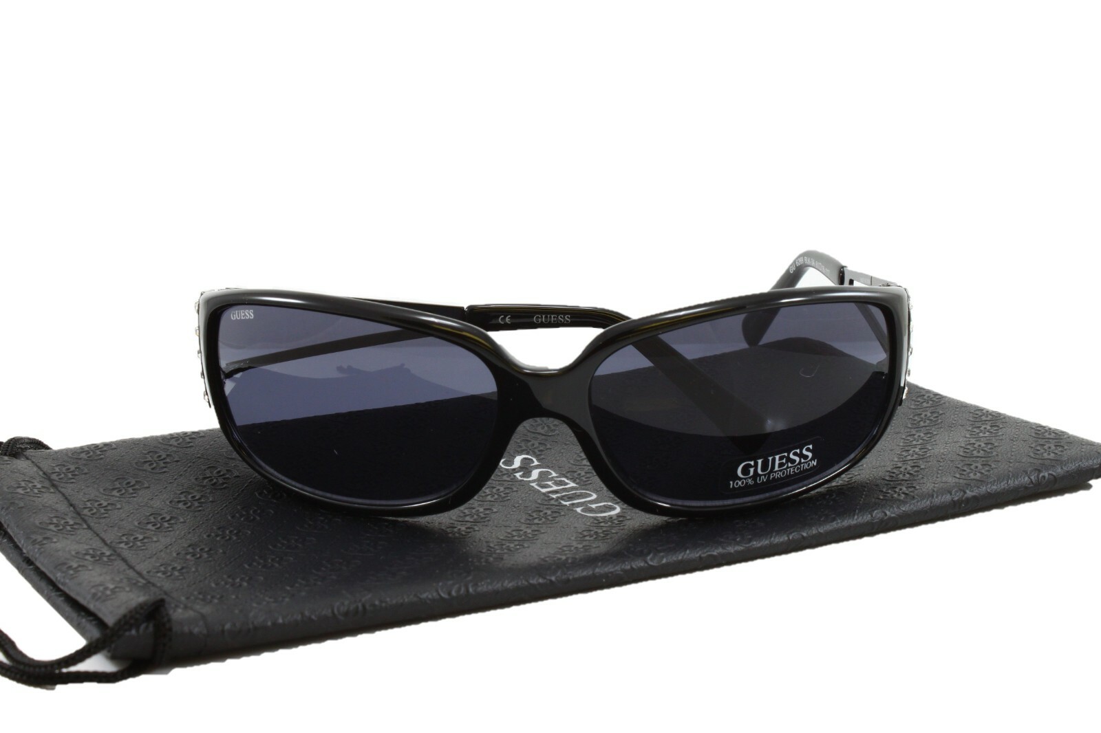 Guess Women's sunglasses GU 6269 BLK3A Shiny Black w/ Grey Lens Size