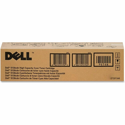 Dell 5130cdn Standard Yield Black and High Yield Color Toner Cartridge ...