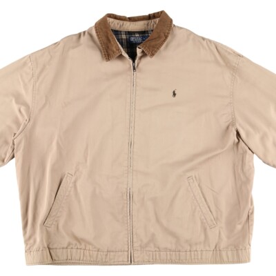 Polo ジャケット XXL Polo Ralph Lauren Adult XXL 2XL Blue Bi-Swing Jacket Plaid