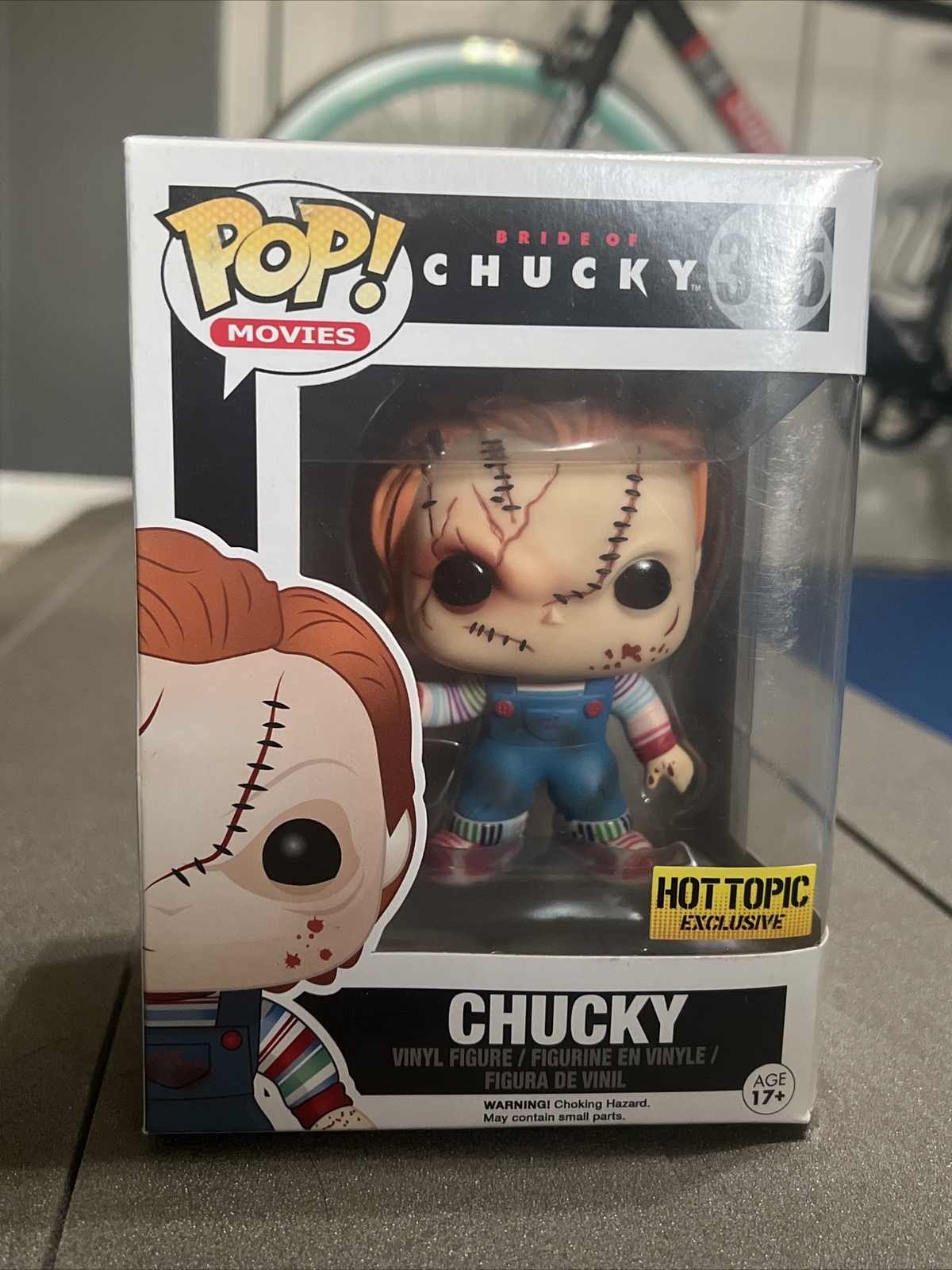 Funko Pop 026325 Bride Of Chucky Estatuilla Caja Little Bended