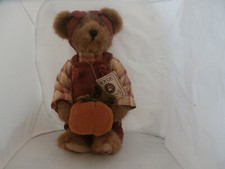 Boyd's Bears 904011 Penelope P Punkinbeary The Head Bean Collection Retired Wi
