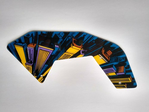 Batman Forever Pinball Screened Plastic Playfield Vintage Part Original #1 - Picture 3 of 4