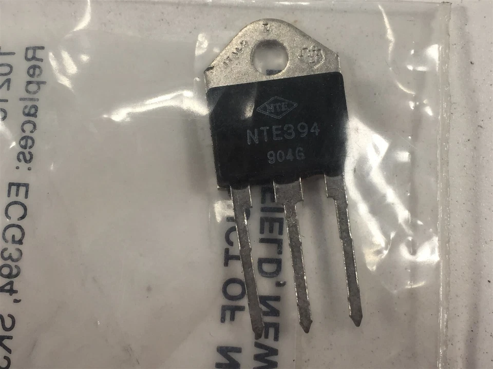 (12) NTE394 Silicon NPN Transistor Power Amp Hi Voltage Switch TO−3PN Lot of 12 - Image 2 of 4
