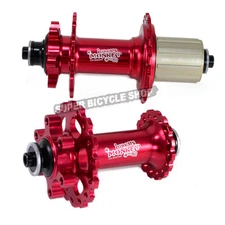 Circus Monkey HDW2 MTB Disc Hubs,24 Hole,1 Pair,Red