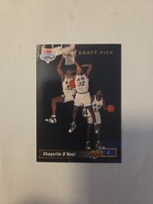 Shaquille O'Neal 1992-93 Upper Deck #1 Draft Pick RC #1 Orlando Magic