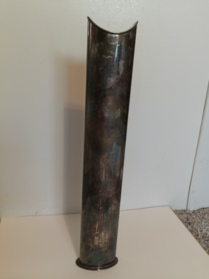 Lino Sabattini Silver Plated 1950 Giselle Mid Century Vase Made In Italy