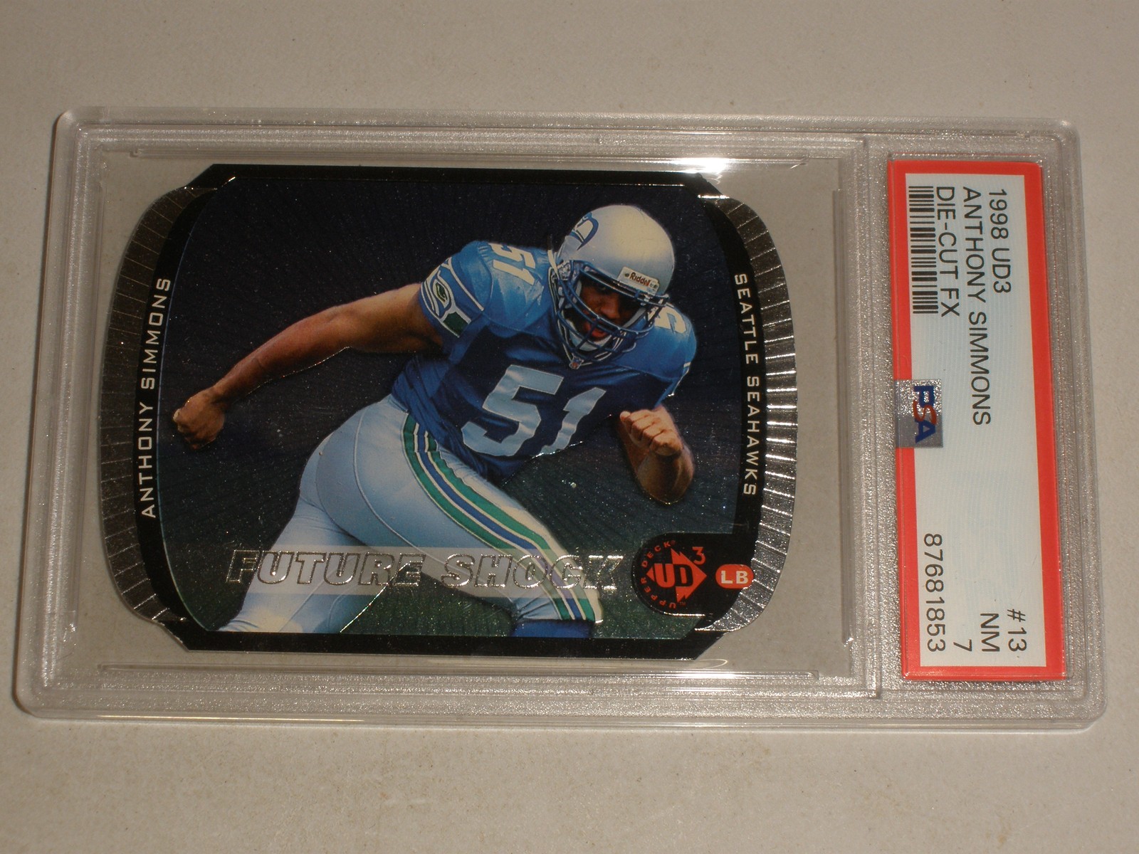 Anthony Simmons UD3 #13 Die Cut