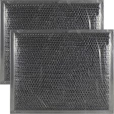 WB02X10700 Stove Vent Combo Filter for GE Range Hood Grease Mesh Charcoal Carbo