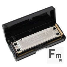 TOMBO 1710 MAJORBOY Fm Blues Harp 10 Hole Harmonica