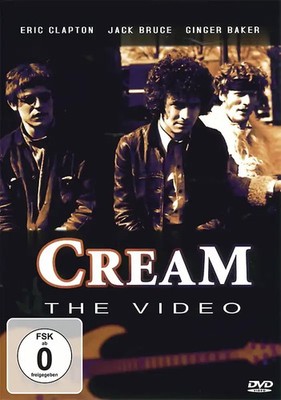 Cream - The Video - Eric Clapton / Jack Bruce / Ginger Baker - DVD Kult NEU 0904