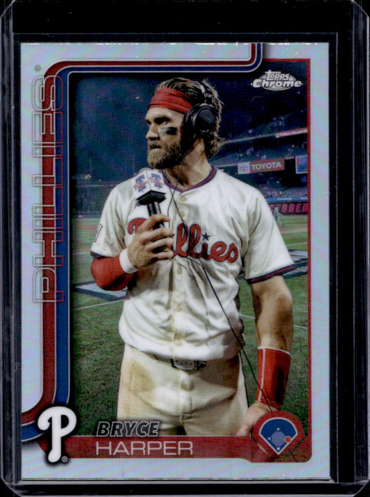 2025 Topps Chrome Bryce Harper Image Variation #150 Phillies