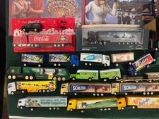Sammlung Alte Modell LKW, Und 2x Budweiser Sc...